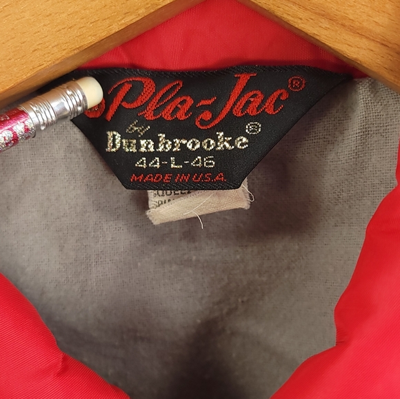 Vtg Pla Jac Ross County Gospel Music Club Snap Front Jacket Men's 44L-46 Red - Picture 5 of 16